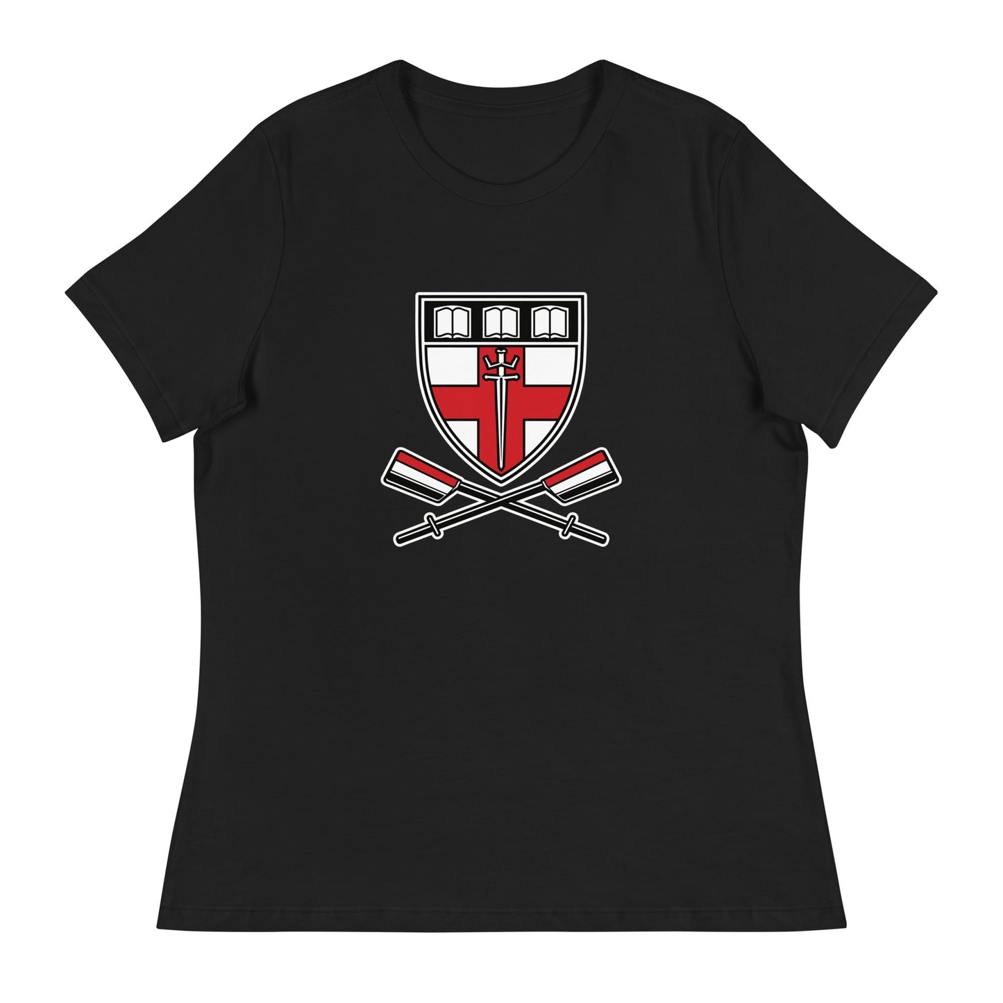 Performance | Women's Relaxed T Shirt | Groton Girls Crew | Shield Logo