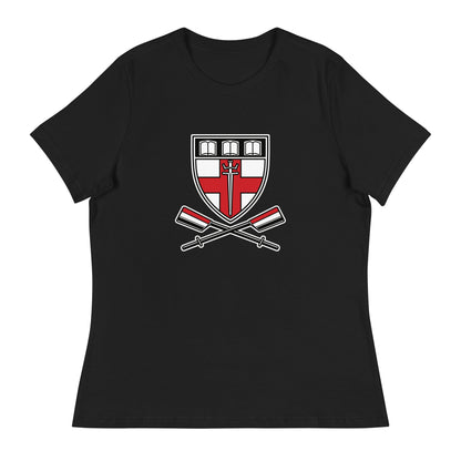 Performance | Women's Relaxed T Shirt | Groton Girls Crew | Shield Logo