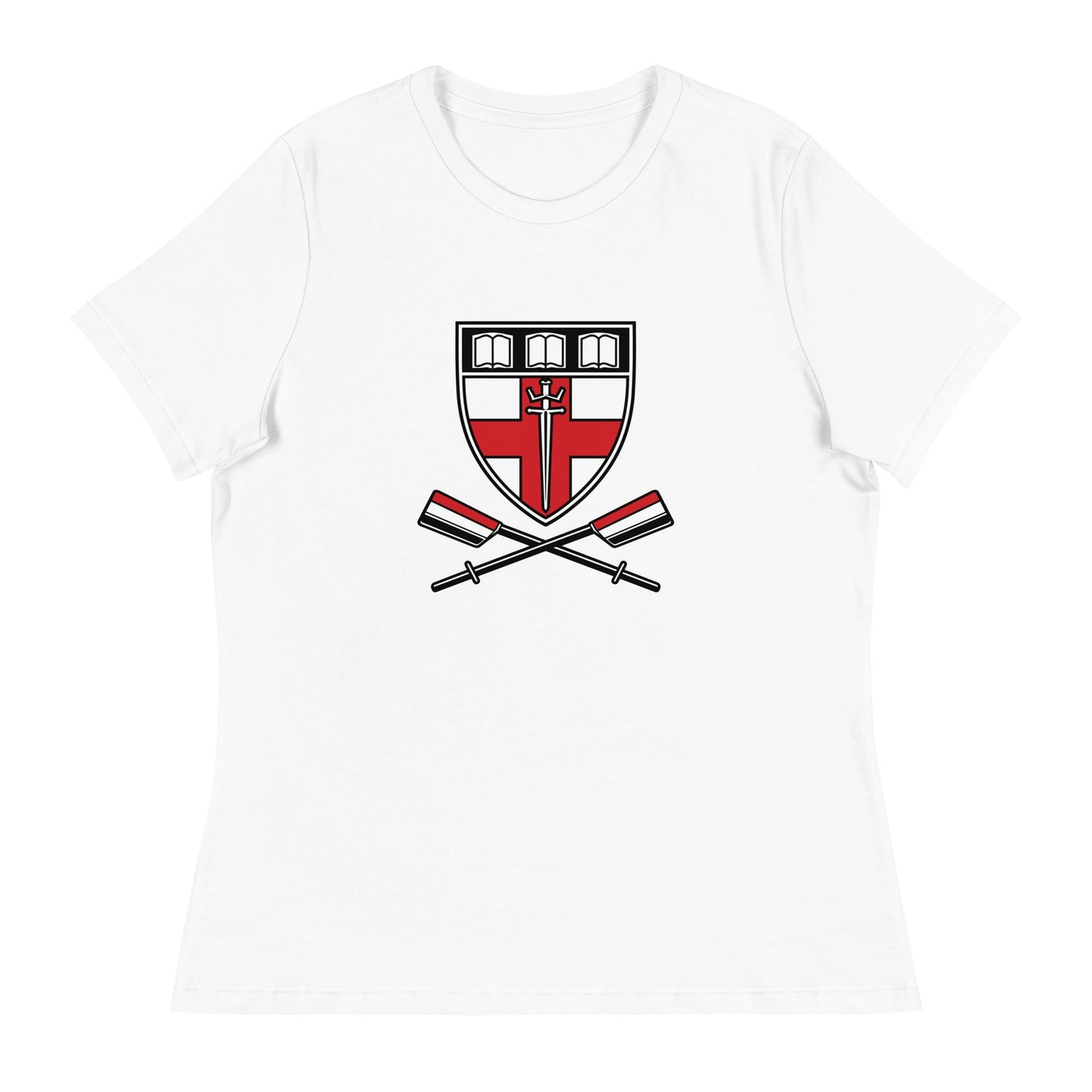 Performance | Women's Relaxed T Shirt | Groton Girls Crew | Shield Logo