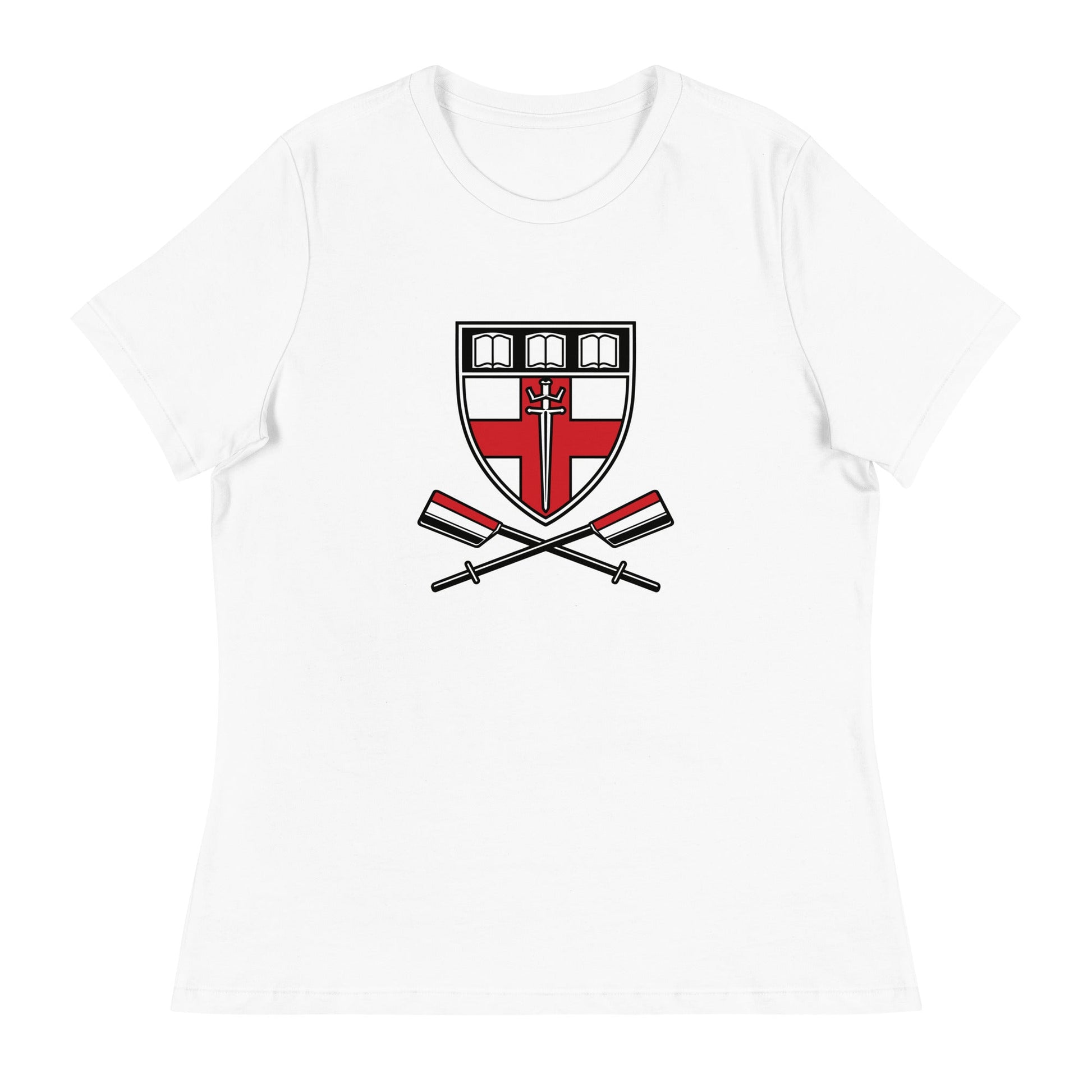 Performance | Women's Relaxed T Shirt | Groton Girls Crew | Shield Logo