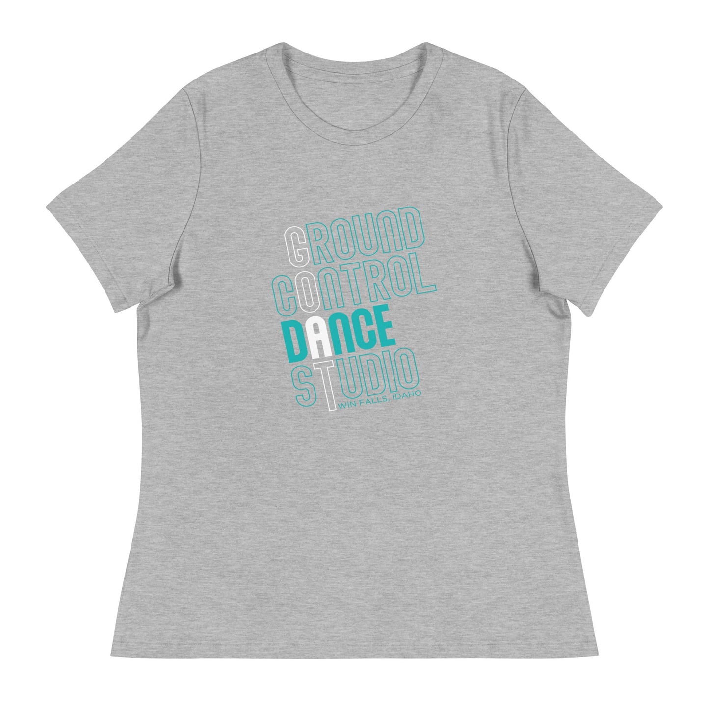 Performance | Women's Relaxed T Shirt | Ground Control Studio | Alt Logo