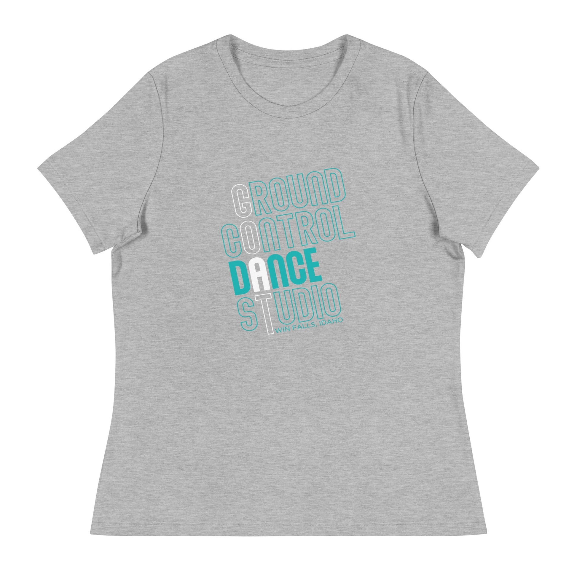 Performance | Women's Relaxed T Shirt | Ground Control Studio | Alt Logo