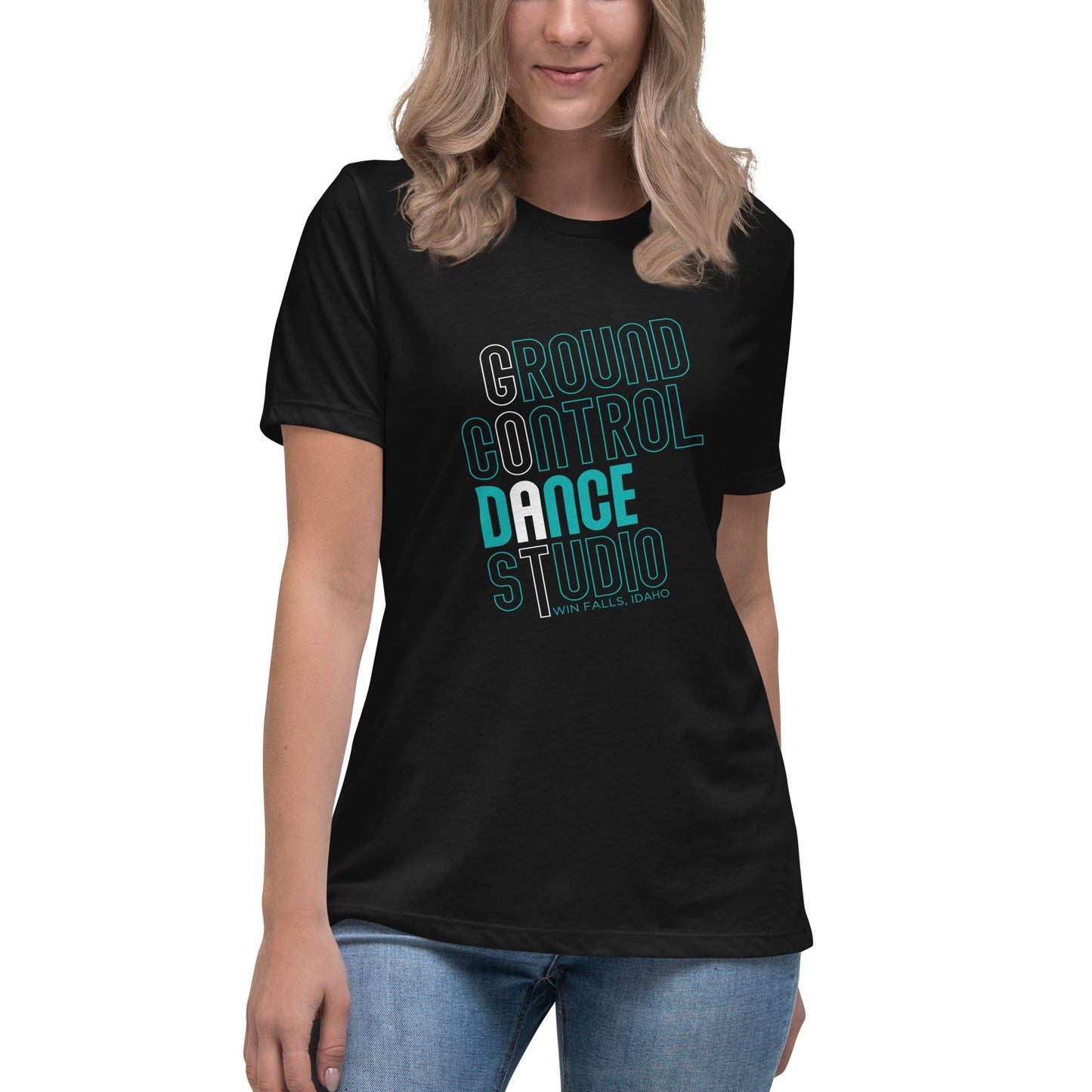 Performance | Women's Relaxed T Shirt | Ground Control Studio | Alt Logo