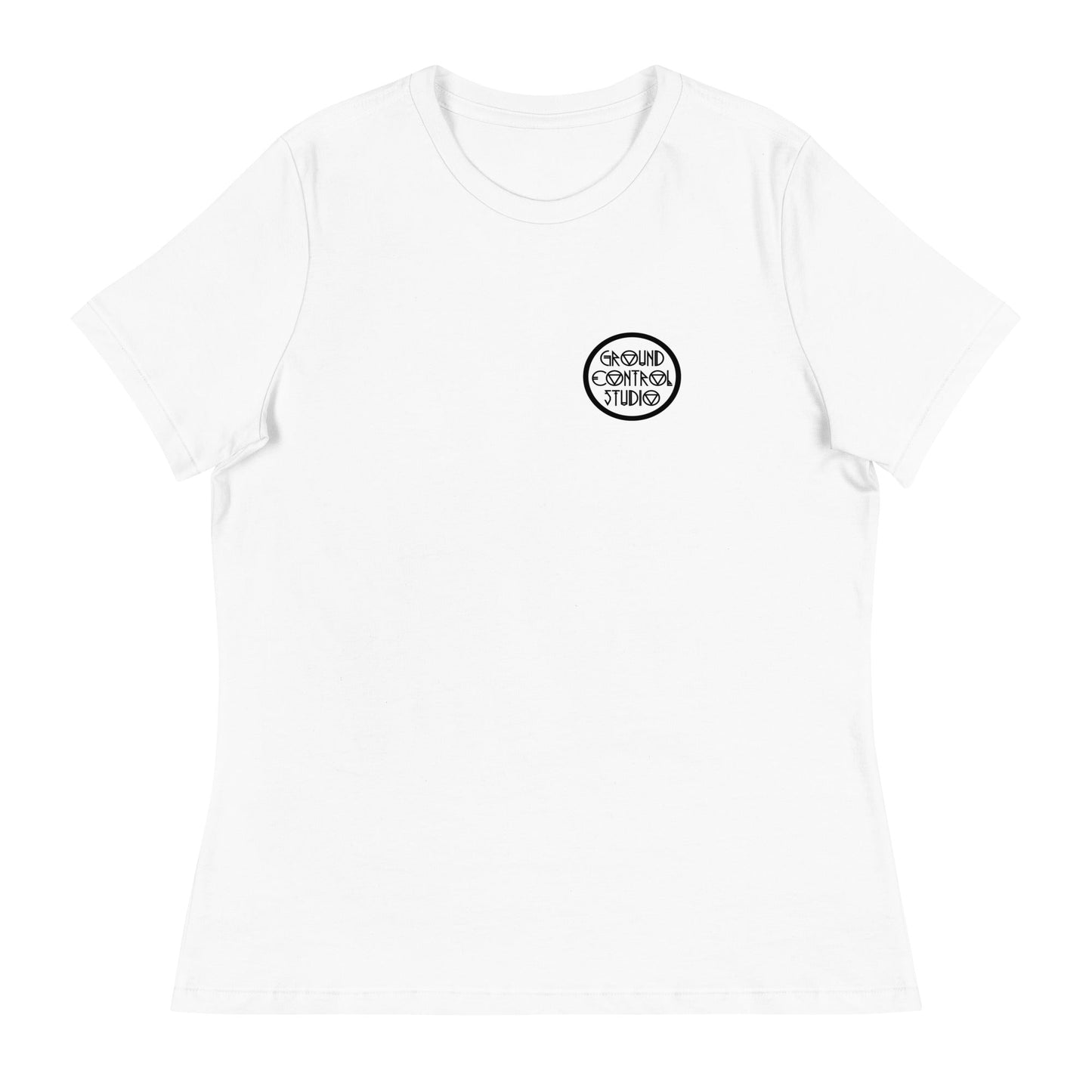 Performance | Women's Relaxed T Shirt | Ground Control Studio | Badge Logo