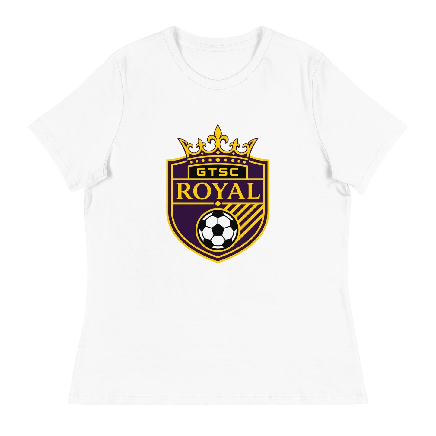 Performance | Women's Relaxed T Shirt | GTSC Royal | Shield Logo