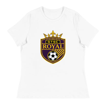 Performance | Women's Relaxed T Shirt | GTSC Royal | Shield Logo