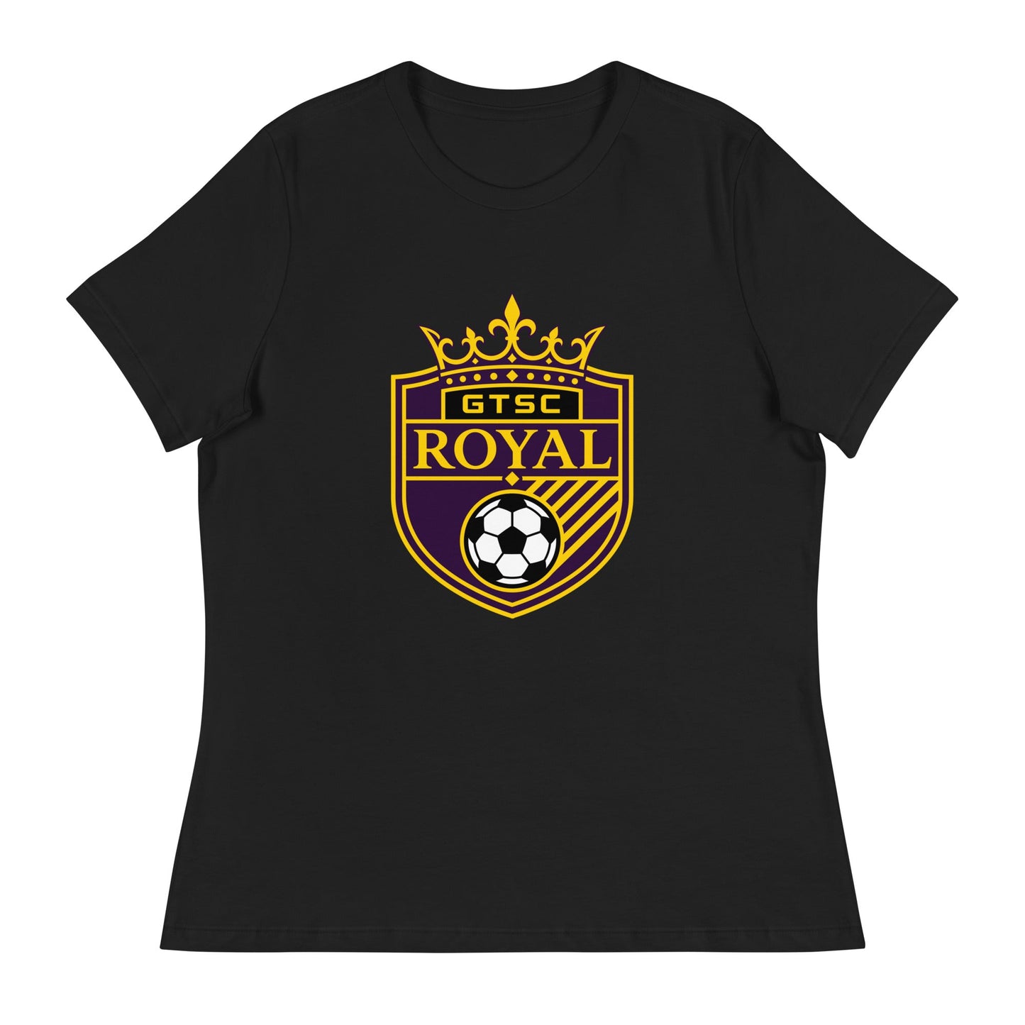 Performance | Women's Relaxed T Shirt | GTSC Royal | Shield Logo