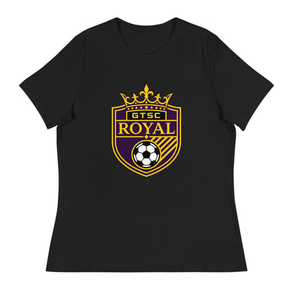 Performance | Women's Relaxed T Shirt | GTSC Royal | Shield Logo