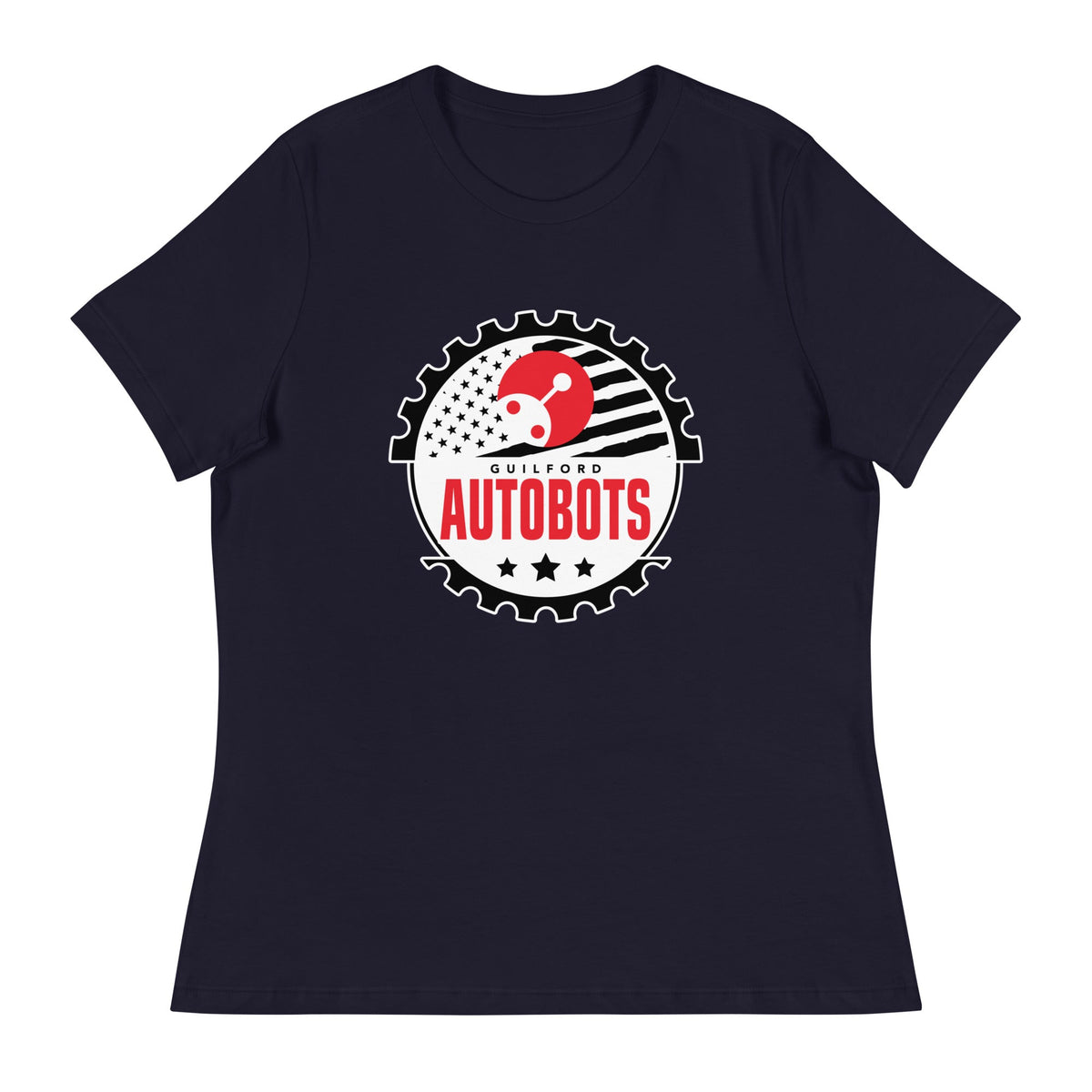 Performance | Women's Relaxed T Shirt | Guilford Autobots | Emblem Logo