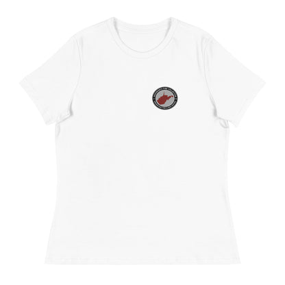 Performance | Women's Relaxed T Shirt | Hackworth Fire Collection | Badge Logo