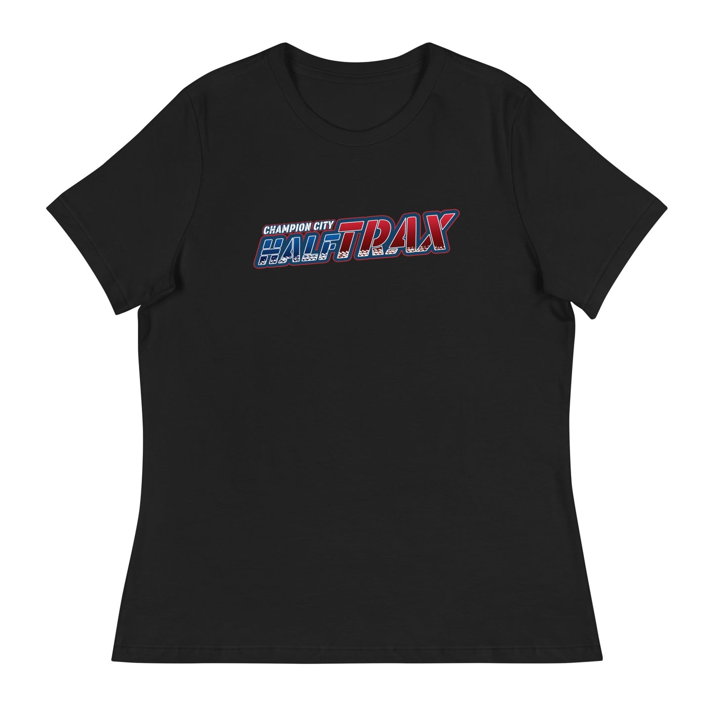Performance | Women's Relaxed T Shirt | Half Trax Baseball | Alt Logo