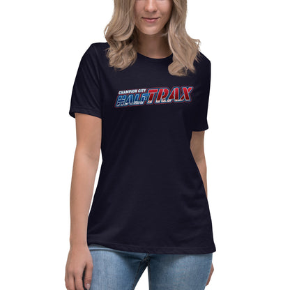 Performance | Women's Relaxed T Shirt | Half Trax Baseball | Alt Logo