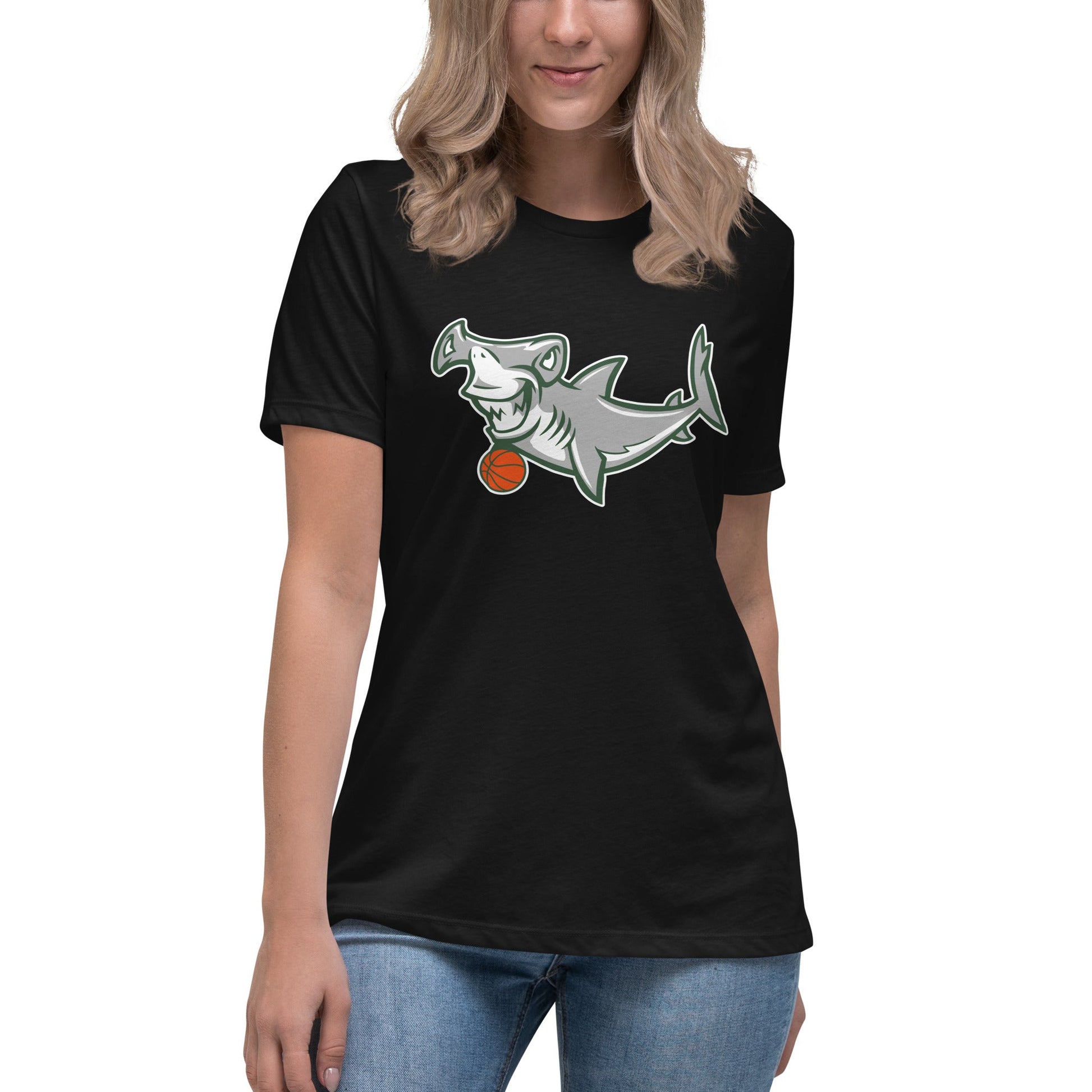 Performance | Women's Relaxed T Shirt | Hammerheads Basketball | Alt Logo