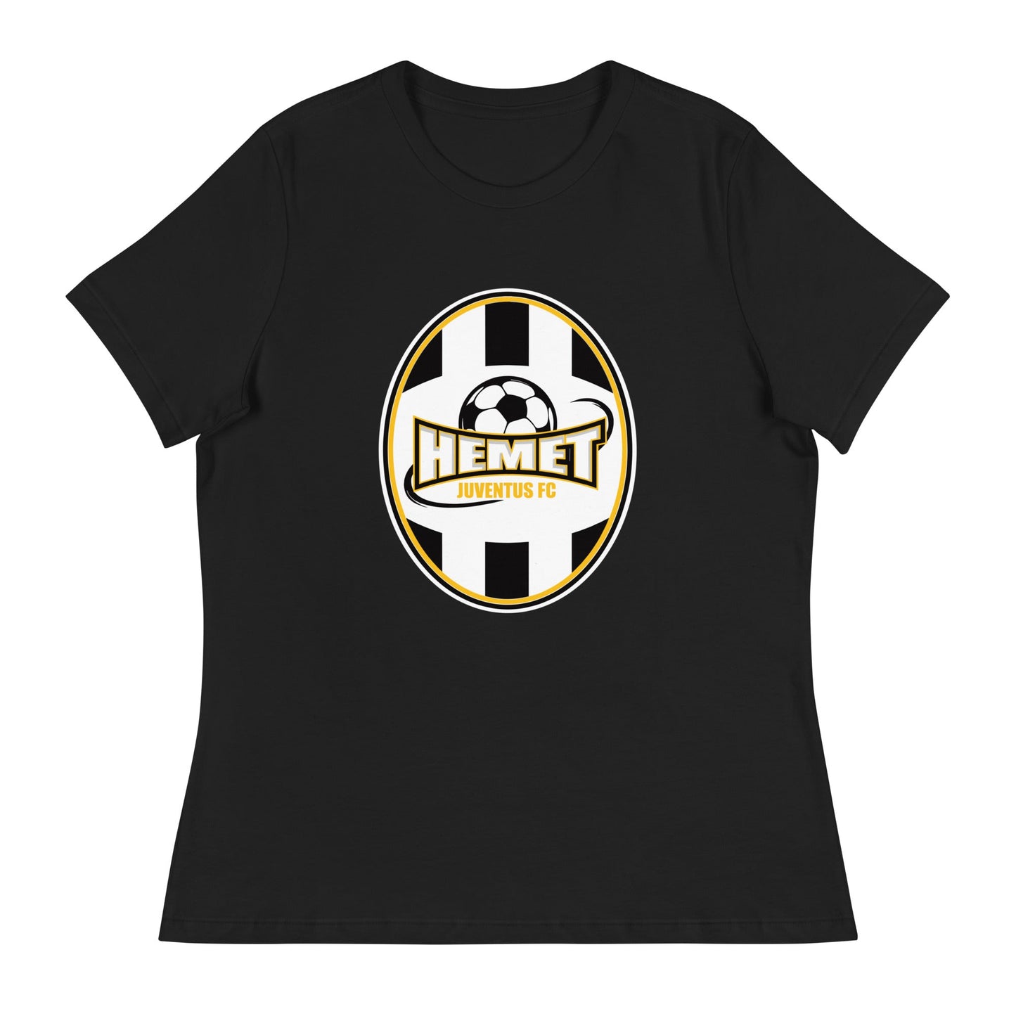 Performance | Women's Relaxed T Shirt | Hemet Juventus | Crest Logo