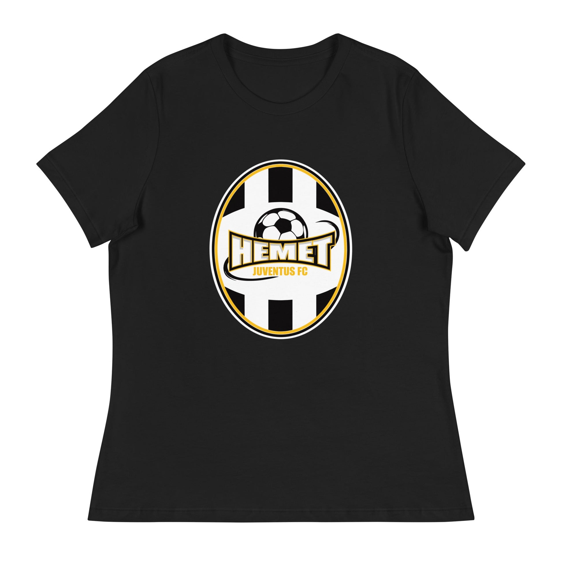 Performance | Women's Relaxed T Shirt | Hemet Juventus | Crest Logo