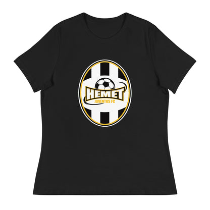 Performance | Women's Relaxed T Shirt | Hemet Juventus | Crest Logo