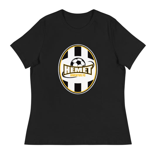 Performance | Women's Relaxed T Shirt | Hemet Juventus | Crest Logo