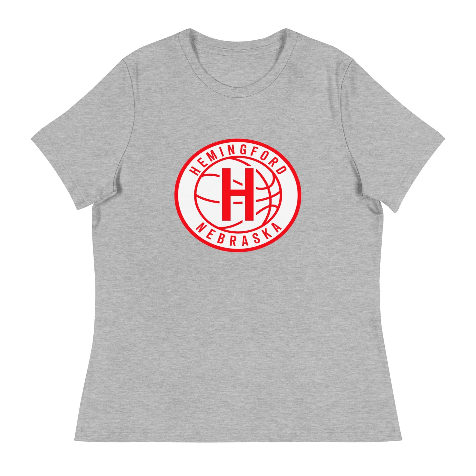 Performance | Women's Relaxed T Shirt | Hemingford Bobcats | Alt Badge Logo