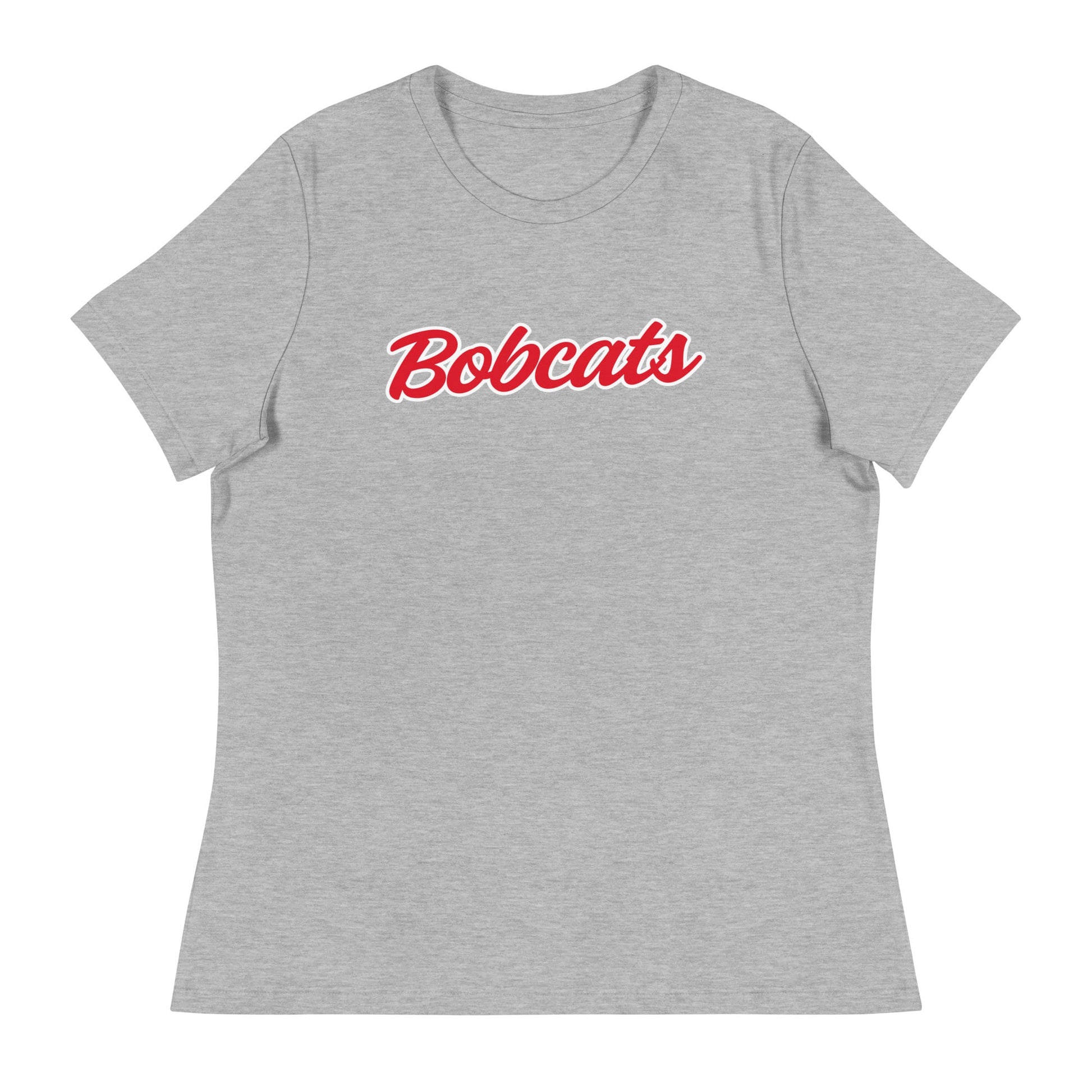 Performance | Women's Relaxed T Shirt | Hemingford Bobcats | Script Logo