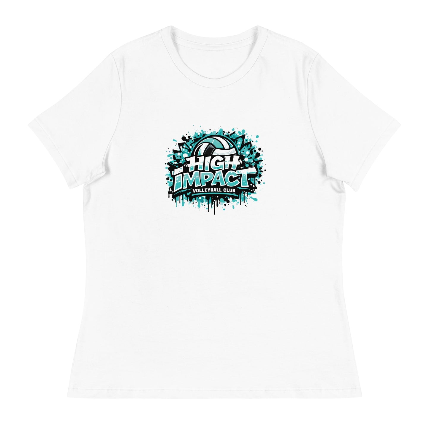Performance | Women's Relaxed T Shirt | High Impact VBC | Splash Logo