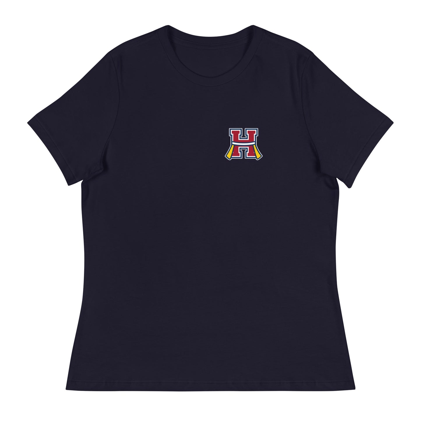 Performance | Women's Relaxed T Shirt | Hornell Flag Football | H Flags Logo