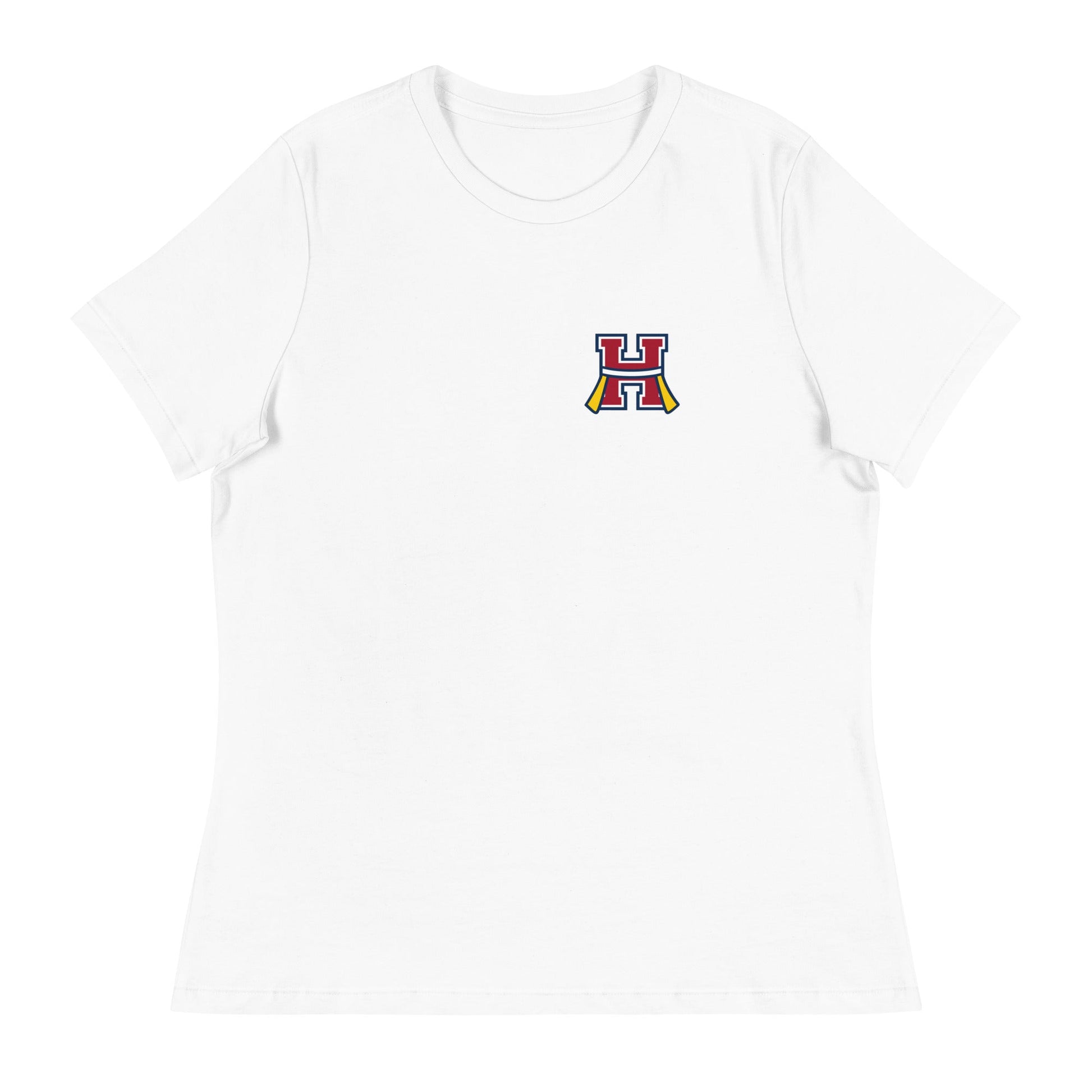 Performance | Women's Relaxed T Shirt | Hornell Flag Football | H Flags Logo