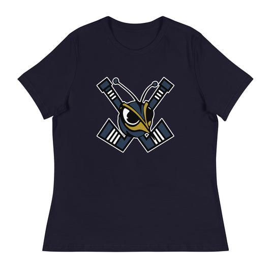 Performance | Women's Relaxed T Shirt | HORNETS | Emblem Logo