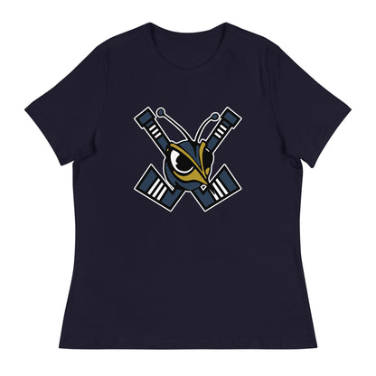 Performance | Women's Relaxed T Shirt | HORNETS | Emblem Logo