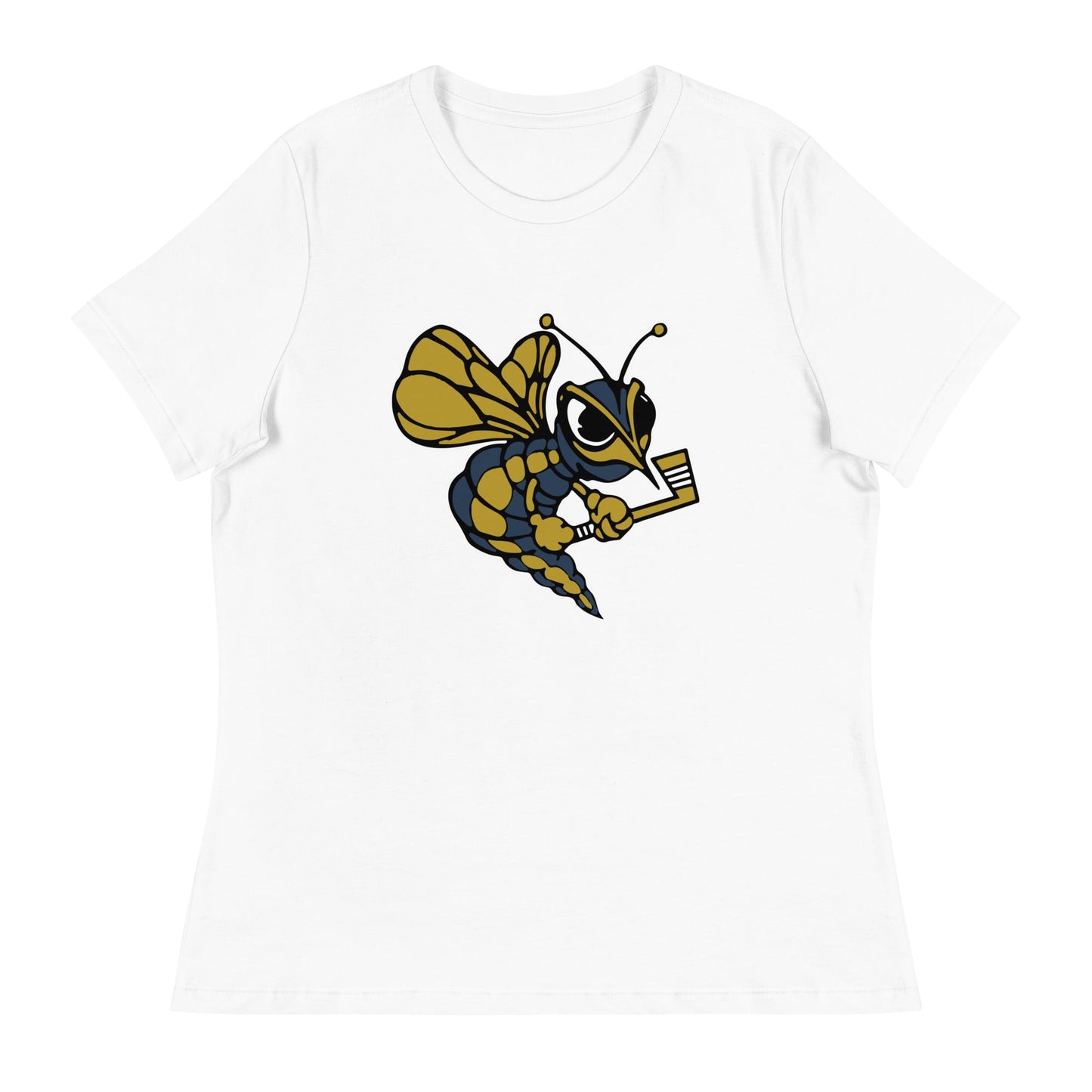 Performance | Women's Relaxed T Shirt | HORNETS | Mascot Logo