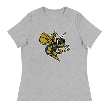 Performance | Women's Relaxed T Shirt | HORNETS | Mascot Logo