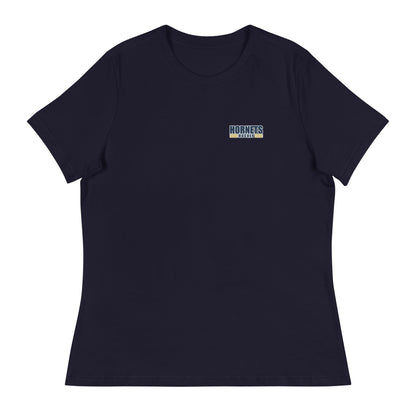 Performance | Women's Relaxed T Shirt | HORNETS | Modern Script Logo