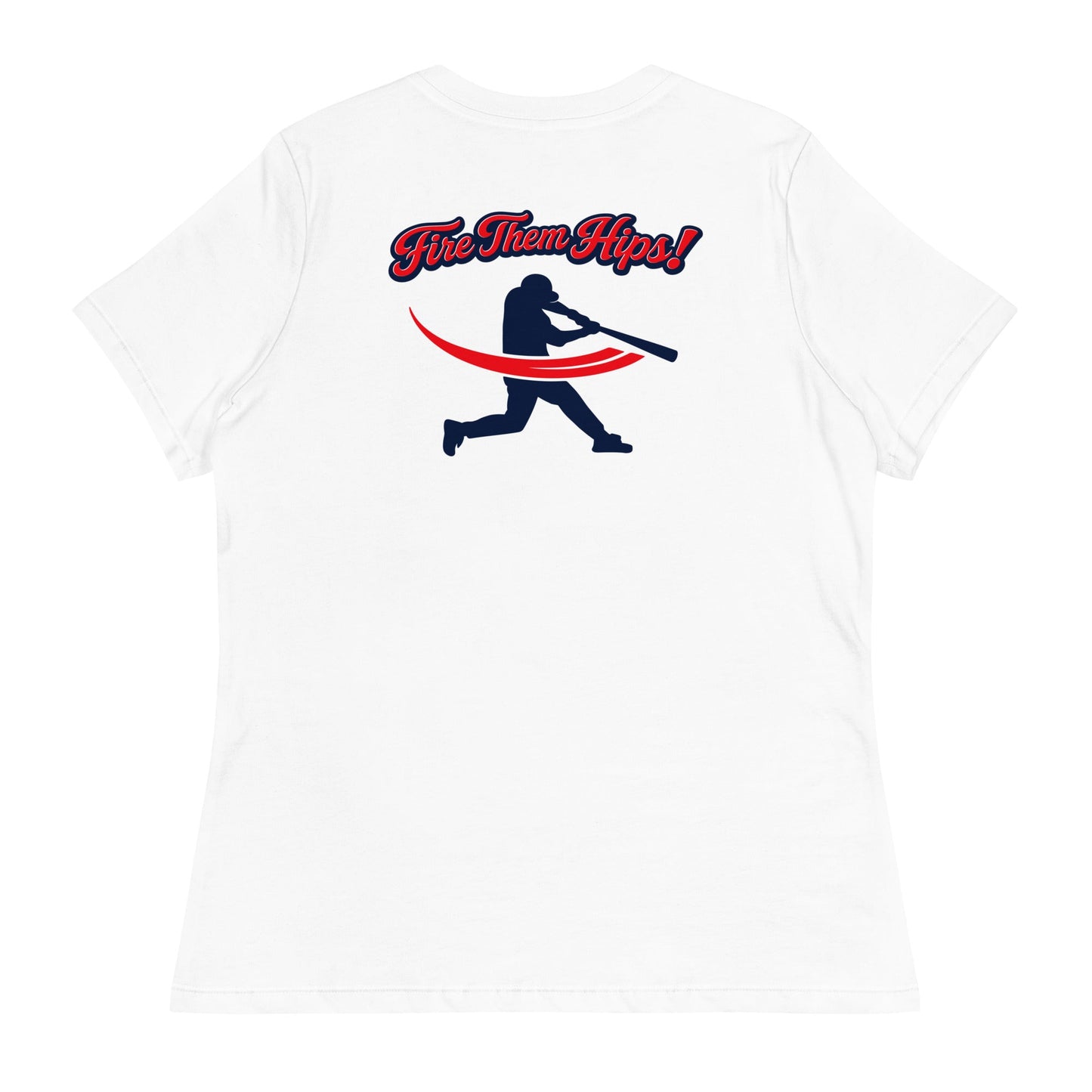 Performance | Women's Relaxed T Shirt | Horsham Travel Baseball | Home - Run Crest Logo