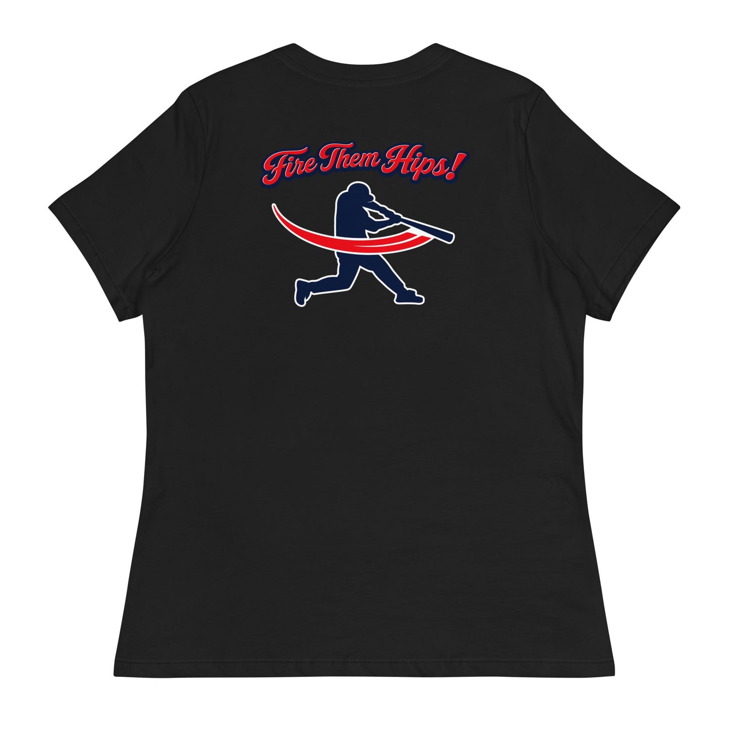 Performance | Women's Relaxed T Shirt | Horsham Travel Baseball | Home - Run Crest Logo