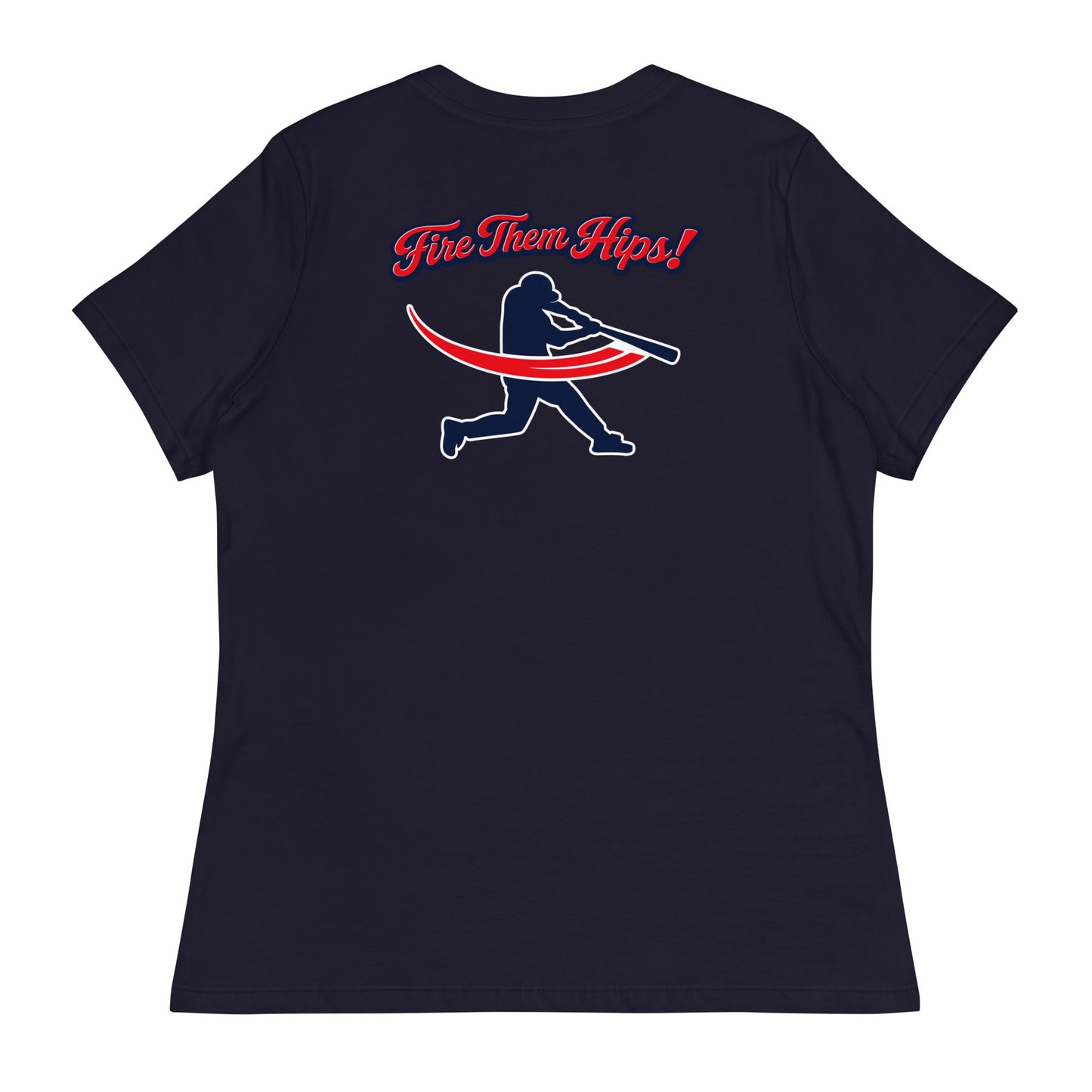 Performance | Women's Relaxed T Shirt | Horsham Travel Baseball | Home - Run Crest Logo