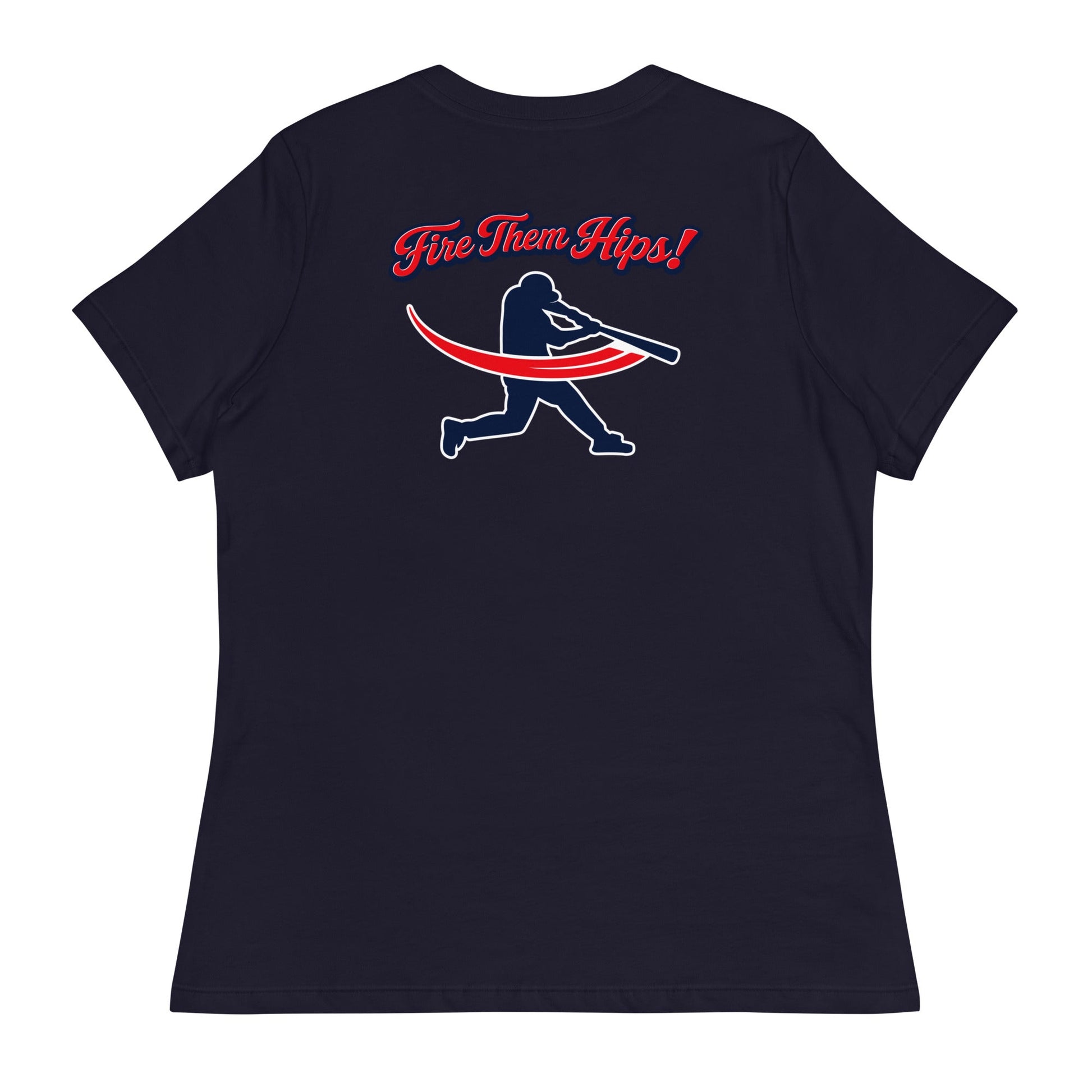 Performance | Women's Relaxed T Shirt | Horsham Travel Baseball | Home - Run Crest Logo
