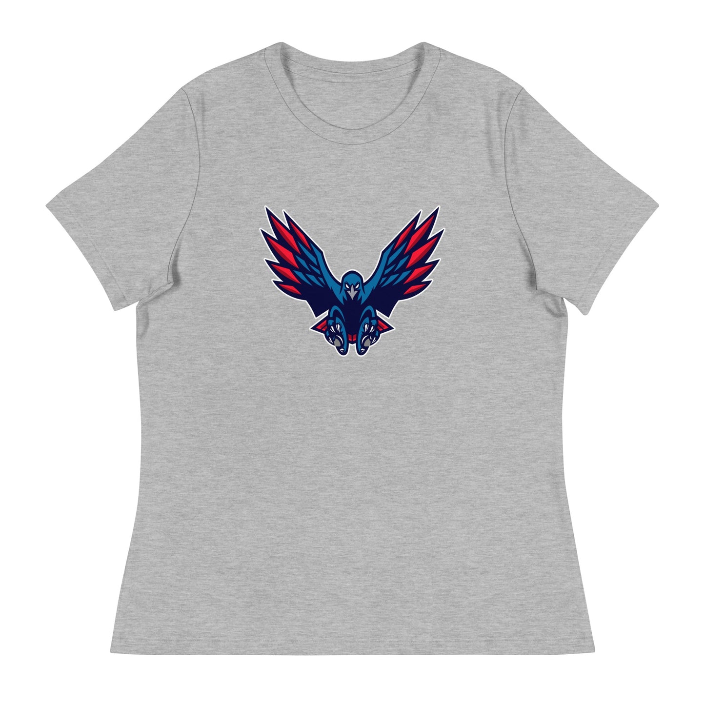 Performance | Women's Relaxed T Shirt | HSE | Vortex Raptor Mascot Logo