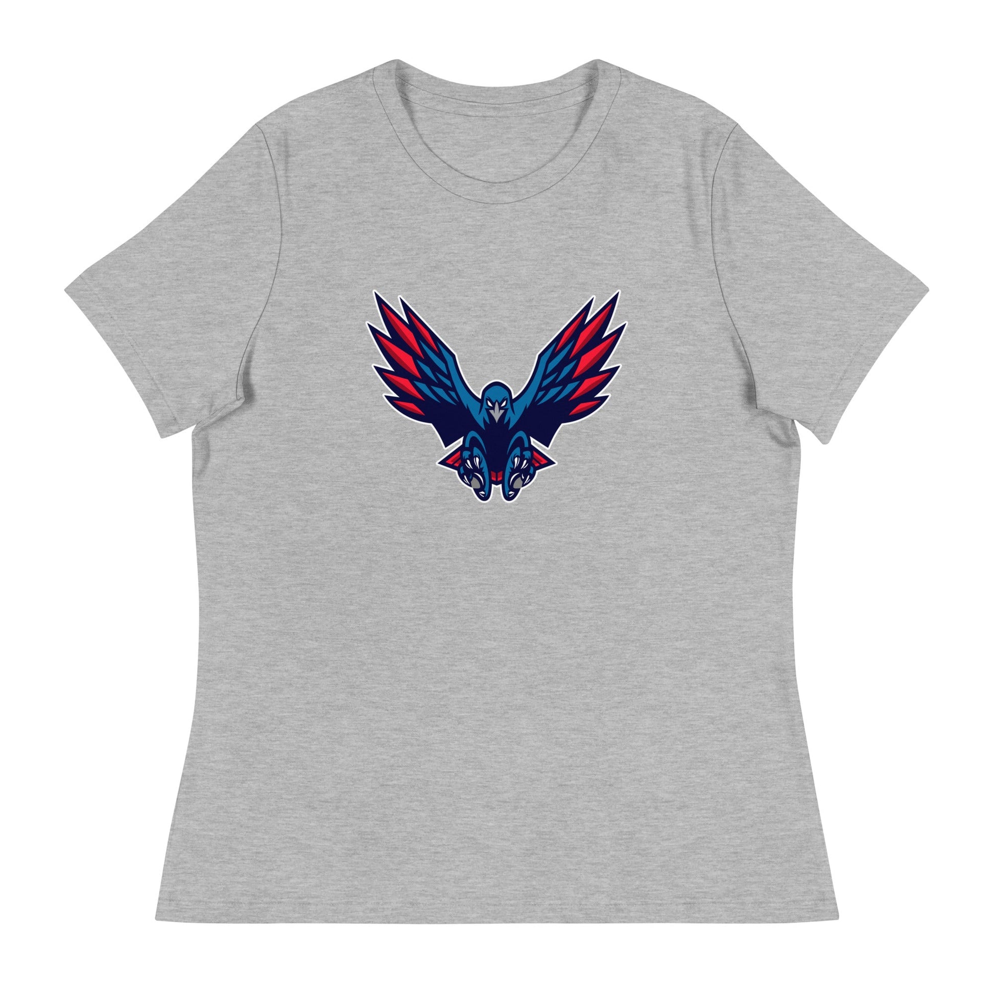 Performance | Women's Relaxed T Shirt | HSE | Vortex Raptor Mascot Logo
