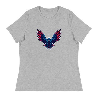 Performance | Women's Relaxed T Shirt | HSE | Vortex Raptor Mascot Logo