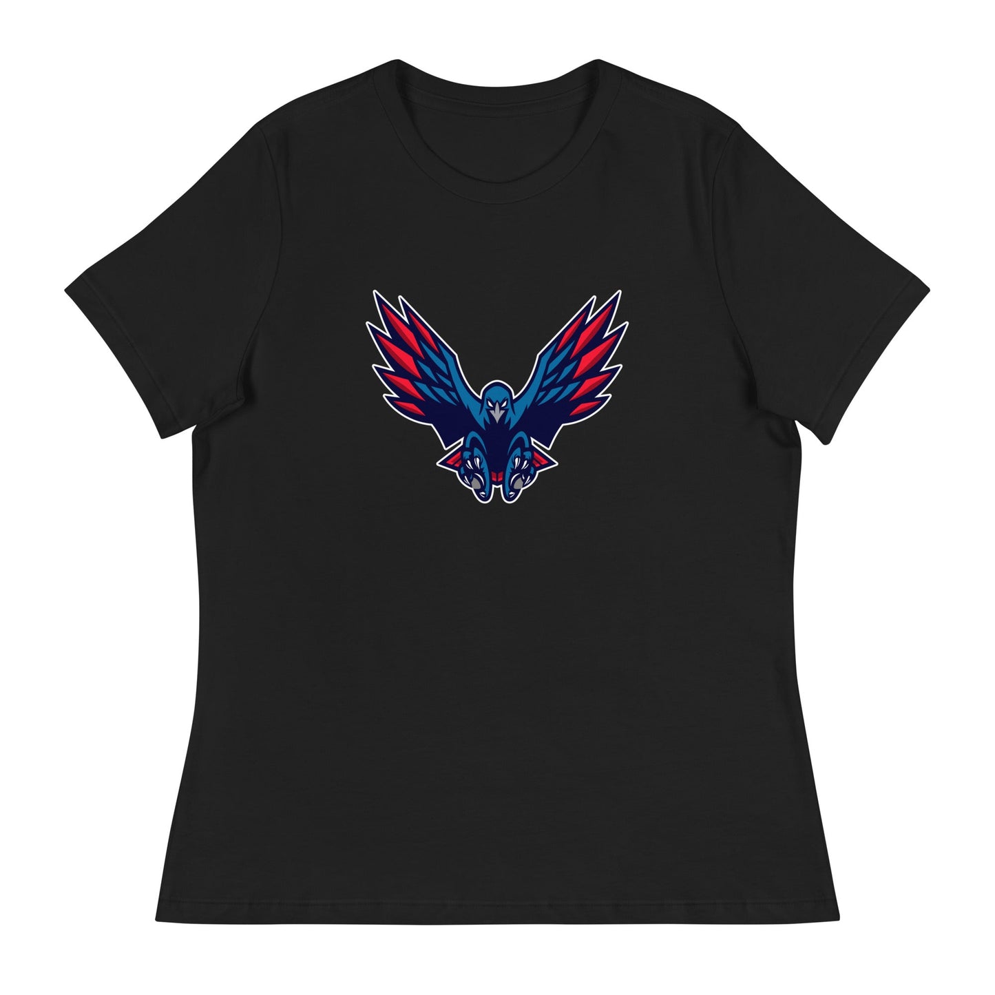 Performance | Women's Relaxed T Shirt | HSE | Vortex Raptor Mascot Logo