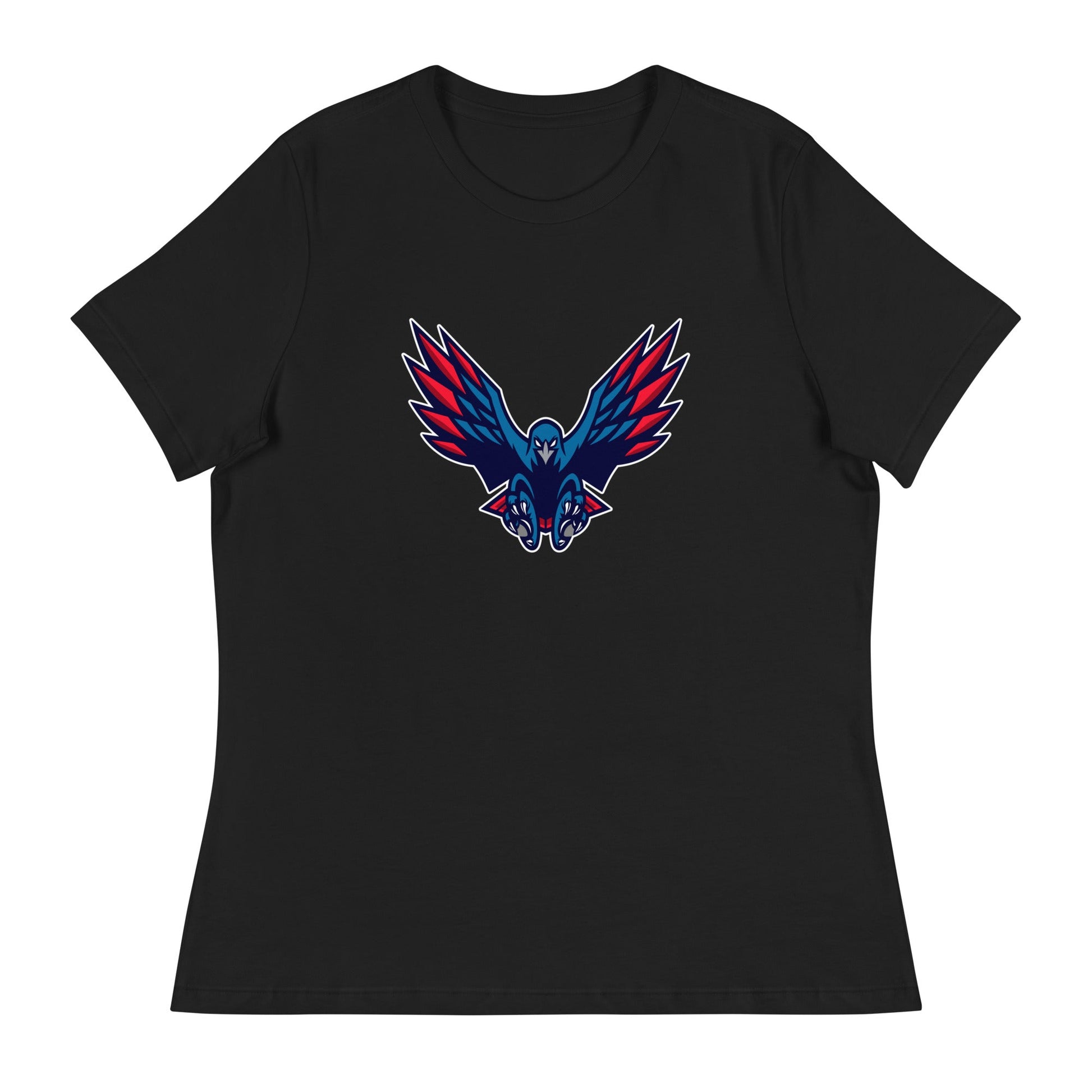 Performance | Women's Relaxed T Shirt | HSE | Vortex Raptor Mascot Logo