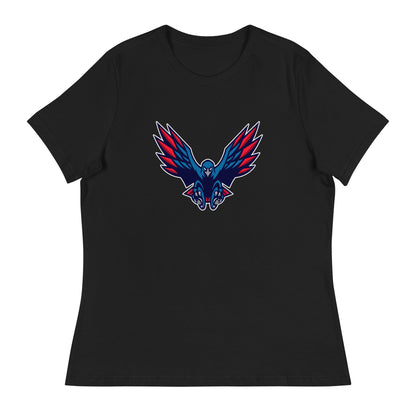 Performance | Women's Relaxed T Shirt | HSE | Vortex Raptor Mascot Logo