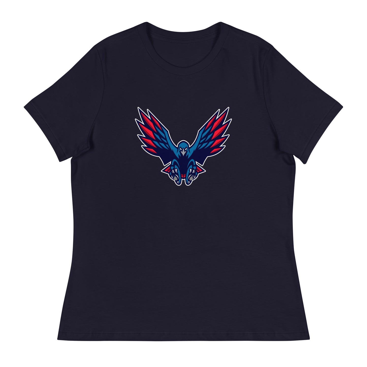Performance | Women's Relaxed T Shirt | HSE | Vortex Raptor Mascot Logo