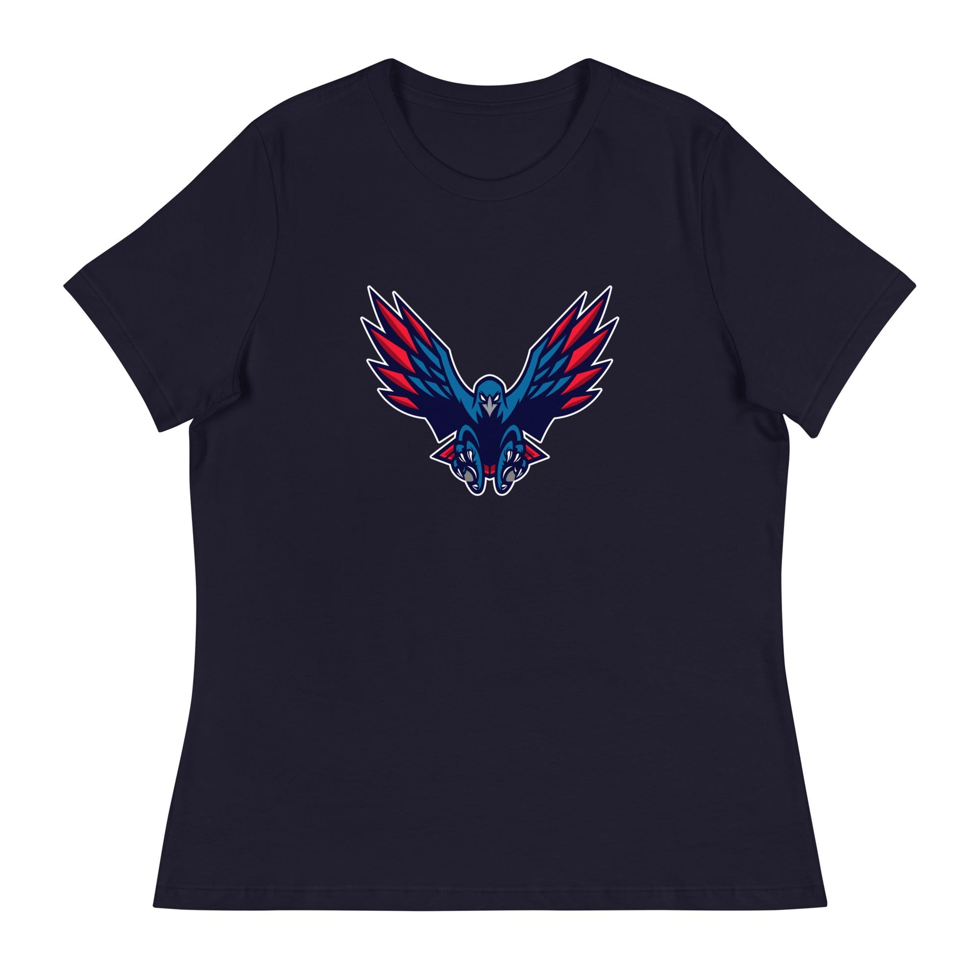 Performance | Women's Relaxed T Shirt | HSE | Vortex Raptor Mascot Logo