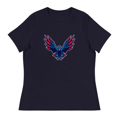 Performance | Women's Relaxed T Shirt | HSE | Vortex Raptor Mascot Logo