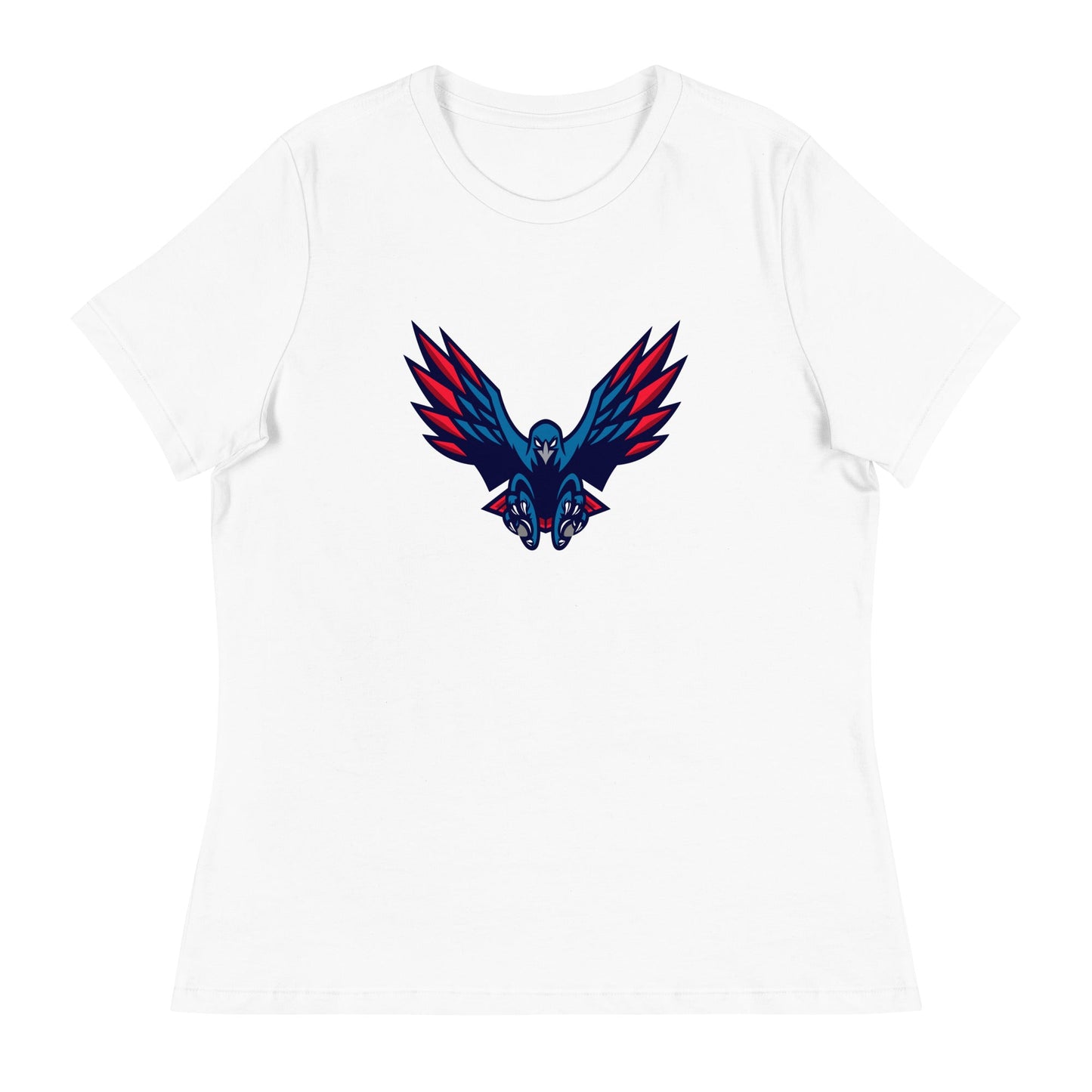 Performance | Women's Relaxed T Shirt | HSE | Vortex Raptor Mascot Logo