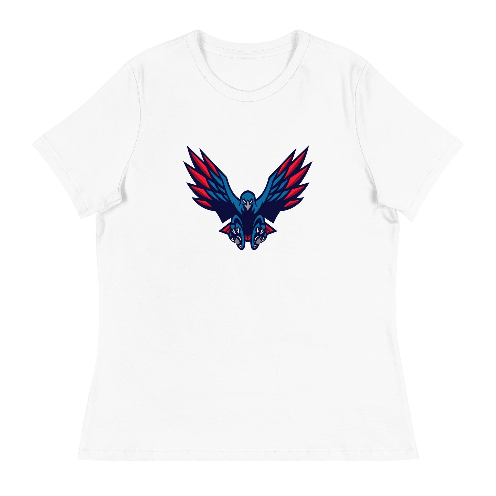 Performance | Women's Relaxed T Shirt | HSE | Vortex Raptor Mascot Logo