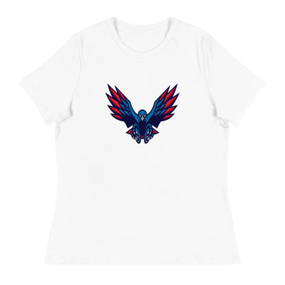 Performance | Women's Relaxed T Shirt | HSE | Vortex Raptor Mascot Logo