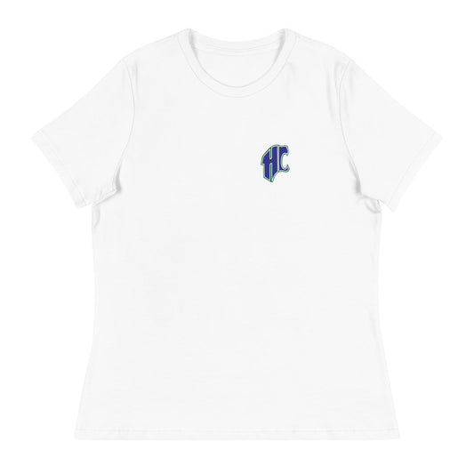 Performance | Women's Relaxed T Shirt | Hungary Creek Cougar | Emblem Logo
