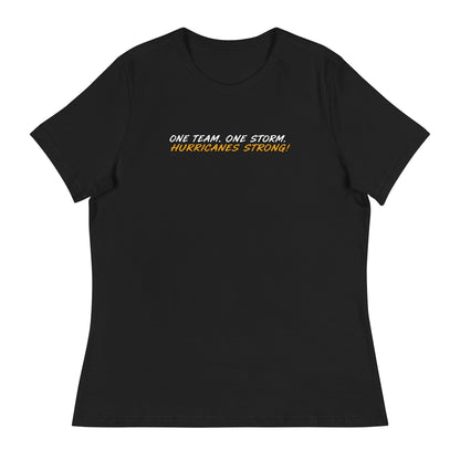 Performance | Women's Relaxed T Shirt | Hurricanes | Script Logo