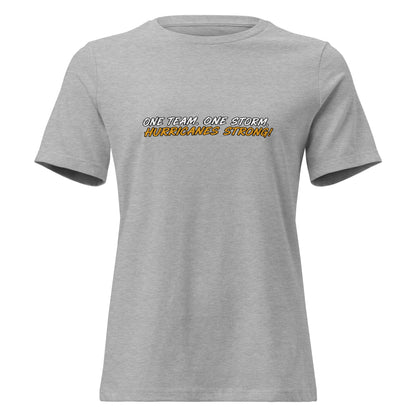 Performance | Women's Relaxed T Shirt | Hurricanes | Script Logo